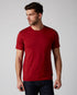 Red T-Shirt Slub Red 7 For All Mankind