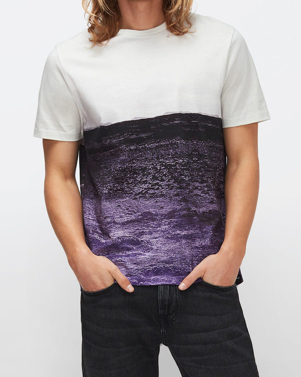 Tee Allover Desert Print Multicolour