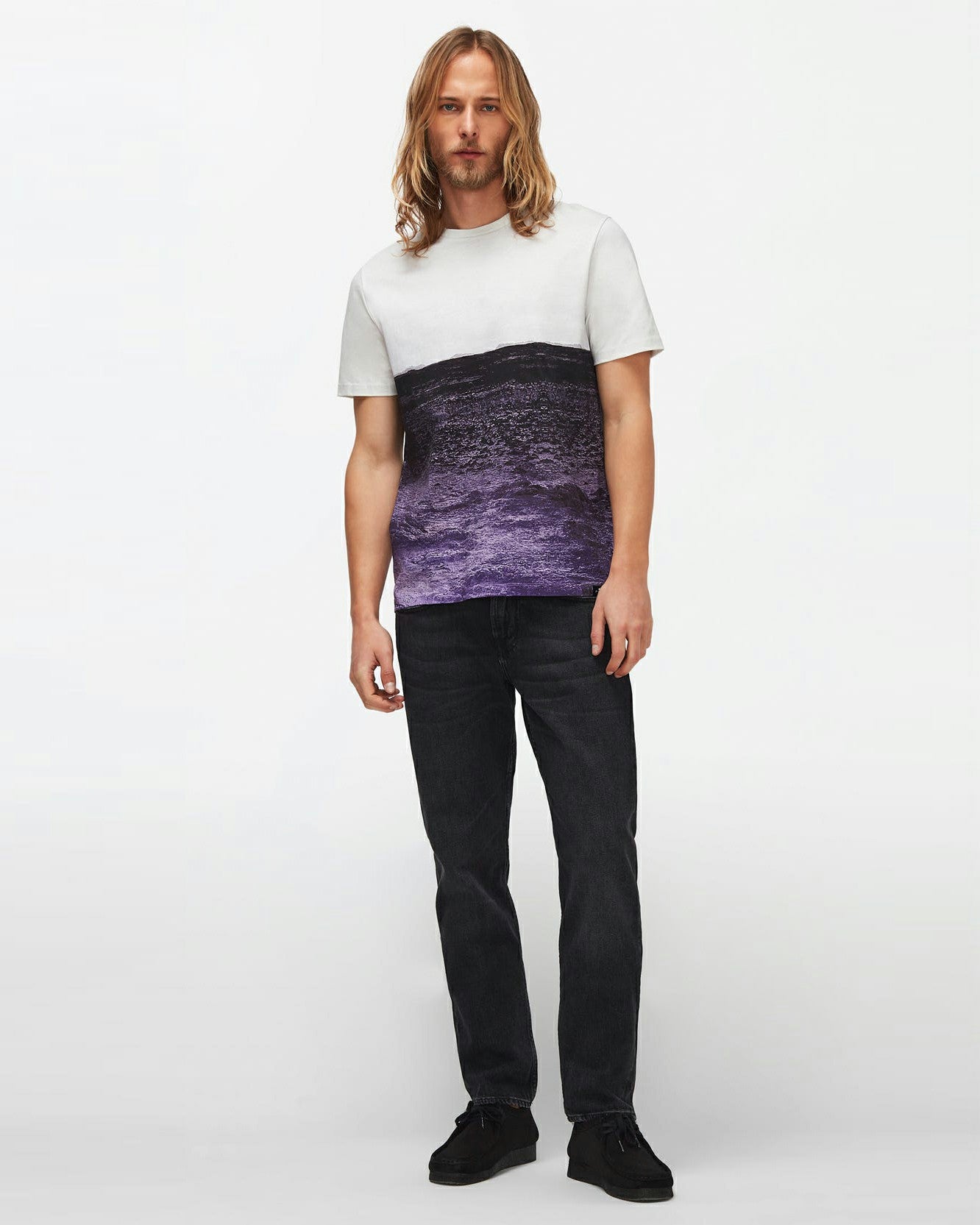 Tee Allover Desert Print Multicolour