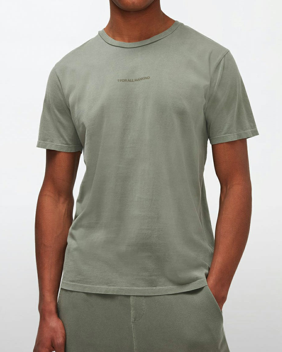Tee Mineral Dye Light Mint 7 For All Mankind