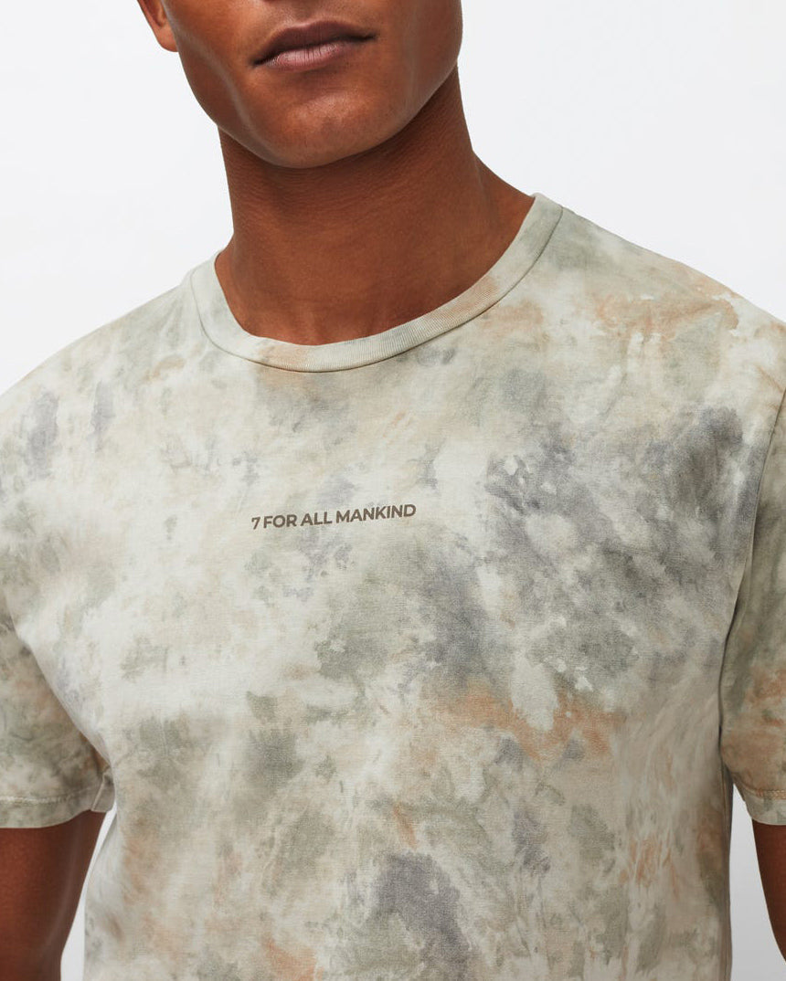 Tee Mineral Dye Camo Multicolor 7 For All Mankind