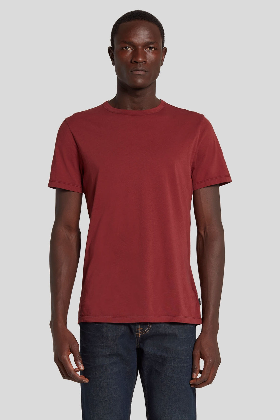 Featherweight Tee Cotton Mulberry_JSLM6140MU_MU_01