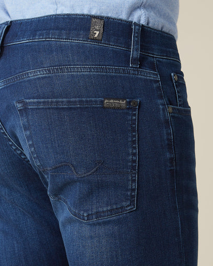 Middle Blue Standard Luxe Performance Indigo Blue 7 For All Mankind