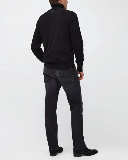 Black Slimmy Cashmere Washed Black 7 For All Mankind