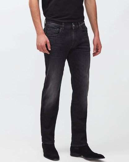 Black Slimmy Cashmere Washed Black 7 For All Mankind