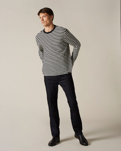 Black SLIMMY Weightless Airy Rinse Blue Dark Blue 7 For All Mankind