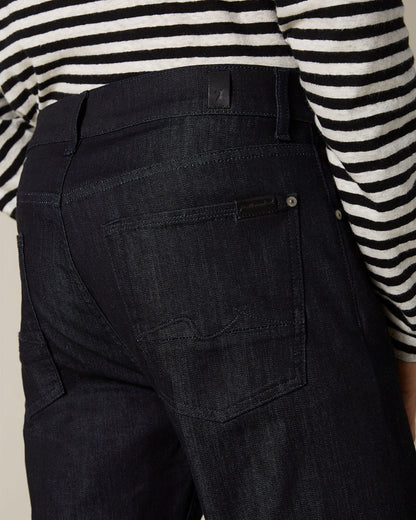 Black SLIMMY Weightless Airy Rinse Blue Dark Blue 7 For All Mankind