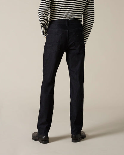 Black SLIMMY Weightless Airy Rinse Blue Dark Blue 7 For All Mankind