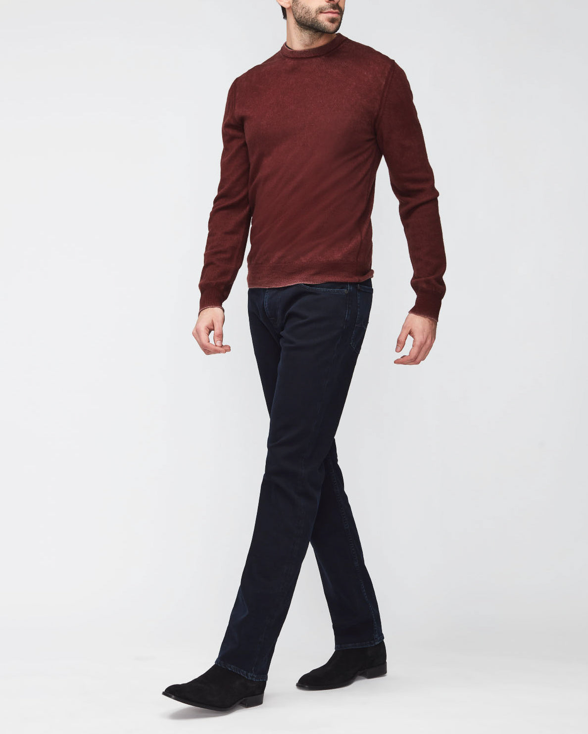 Dark Blue Slimmy Luxe Performance Eco Blue Black 7 For All Mankind