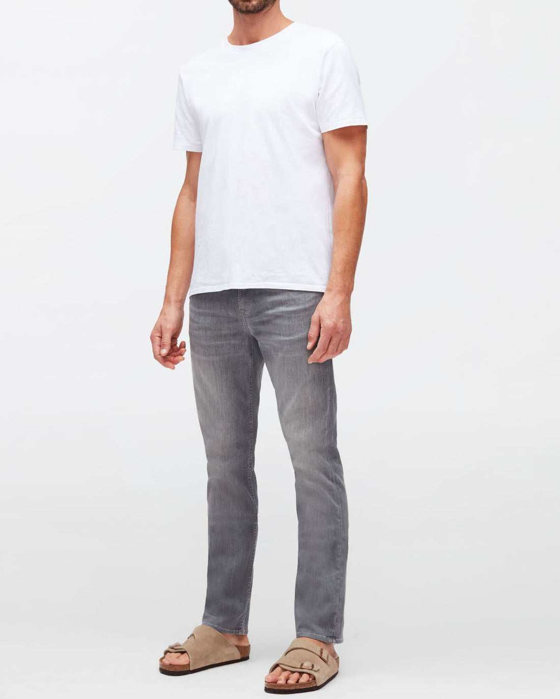 Light Grey Slimmy Eco Weightless Grey 7 For All Mankind
