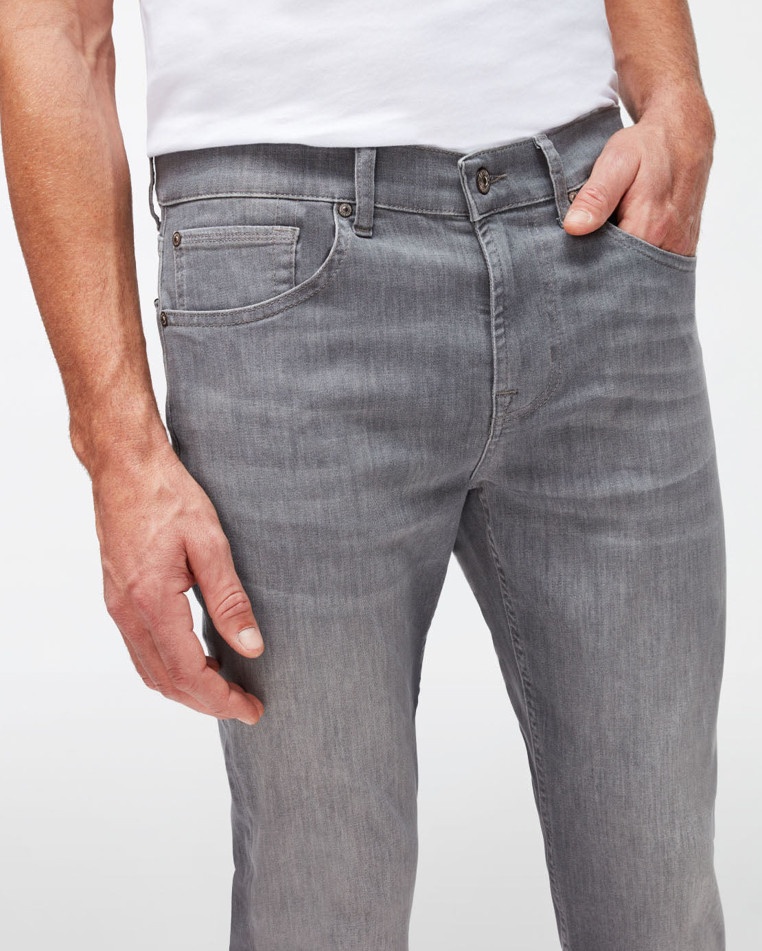 Light Grey Slimmy Eco Weightless Grey 7 For All Mankind