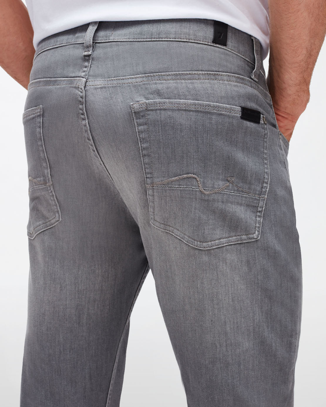Light Grey Slimmy Eco Weightless Grey 7 For All Mankind