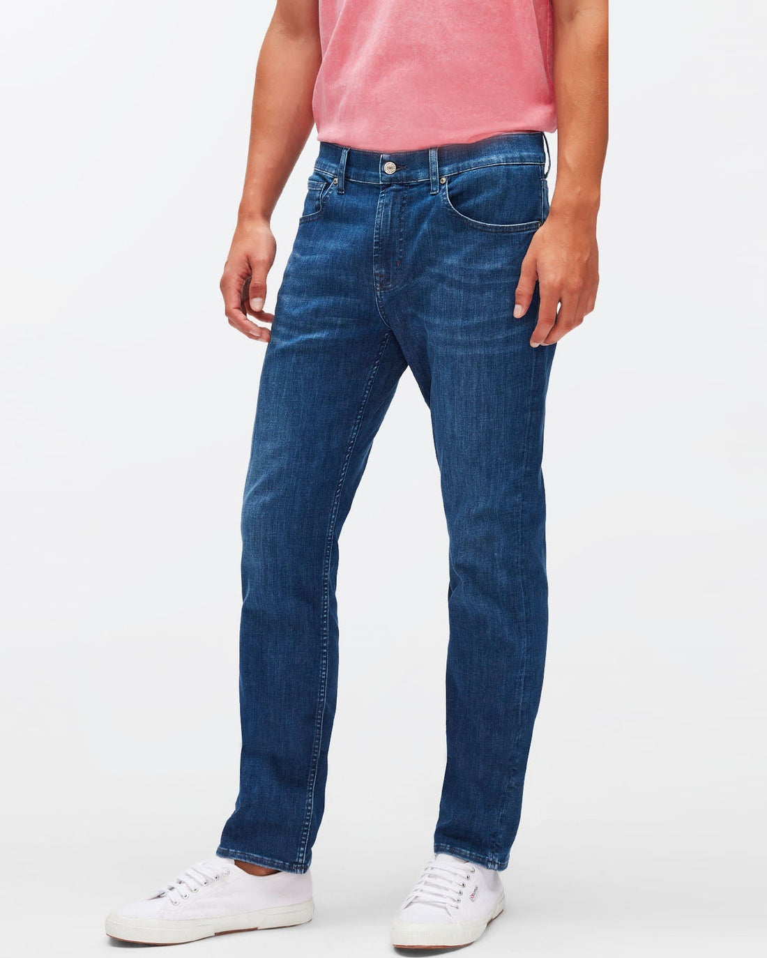 Middle Blue Slimmy Eco Weightless Mid Blue 7 For All Mankind