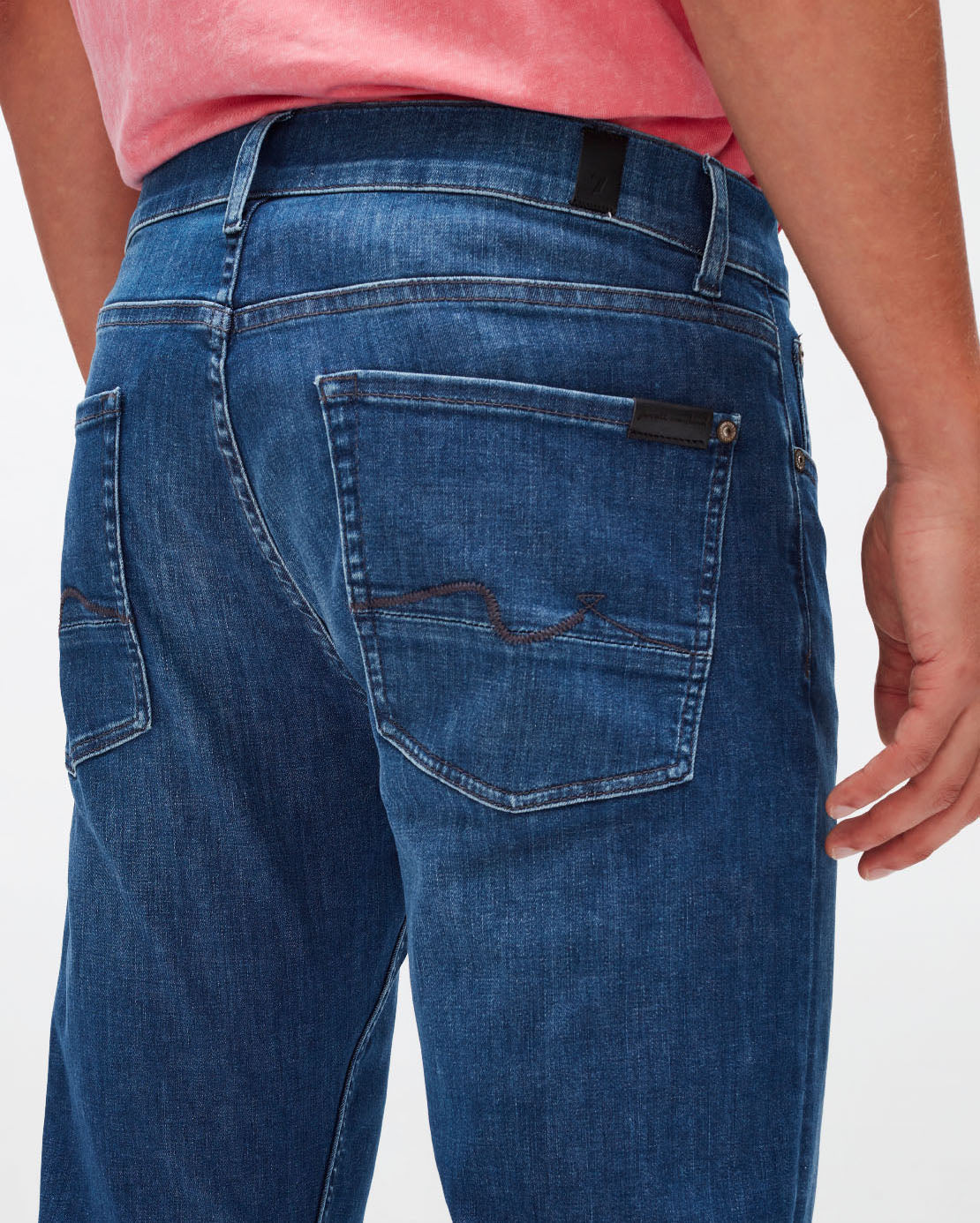 Middle Blue Slimmy Eco Weightless Mid Blue 7 For All Mankind