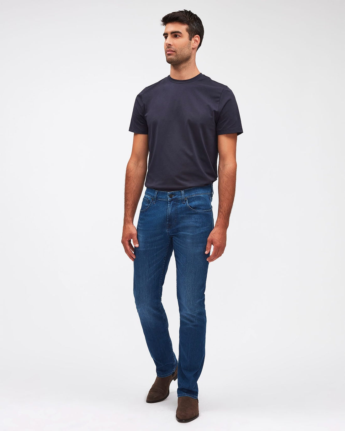 Middle Blue SLIMMY Luxe Performance Bright Middle Blue 7 For All Mankind