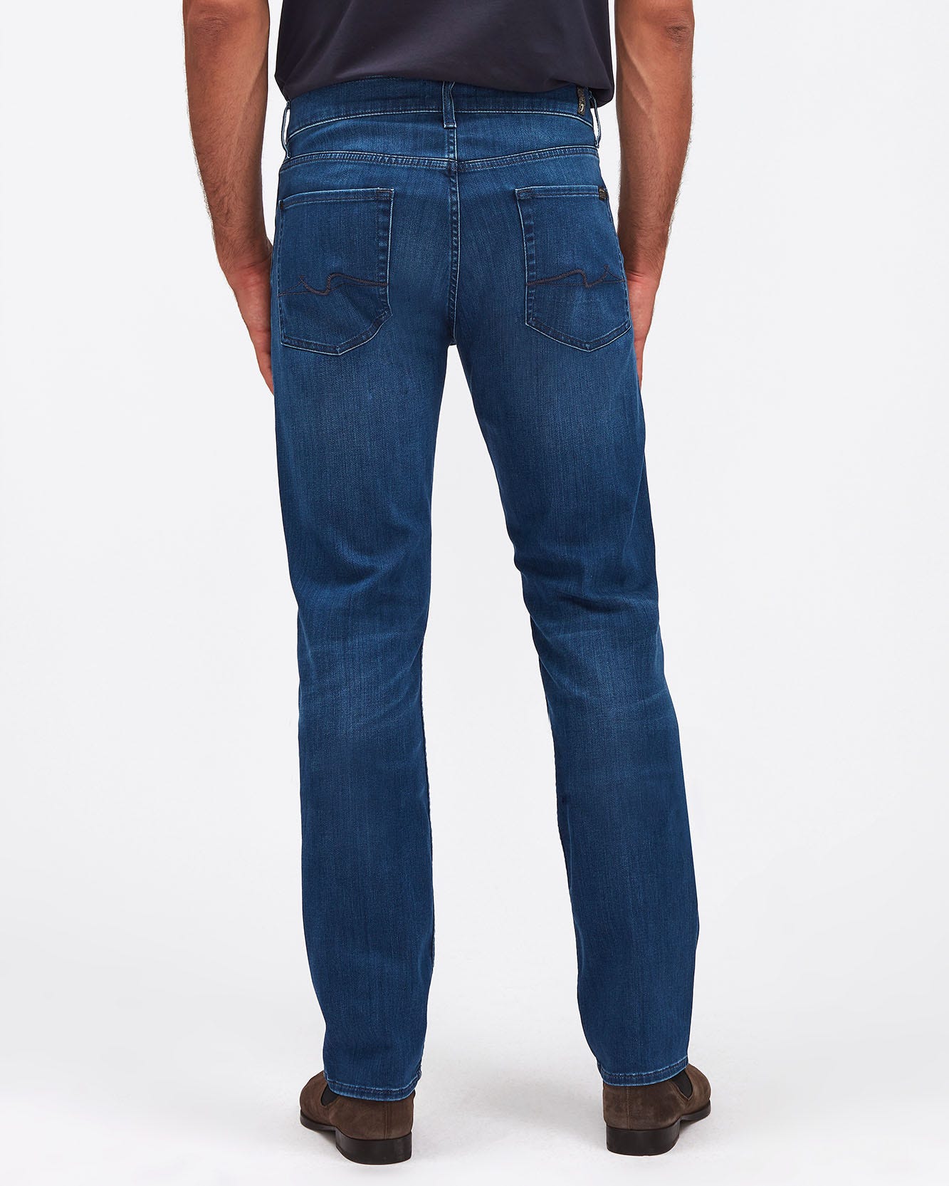 Middle Blue SLIMMY Luxe Performance Bright Middle Blue 7 For All Mankind