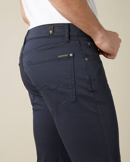 Dark Blue SLIMMY Luxe Performance Sateen Navy 7 For All Mankind