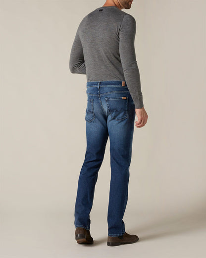 Middle Blue KAYDEN Luxe Vintage Boulevard Dark Blue 7 For All Mankind