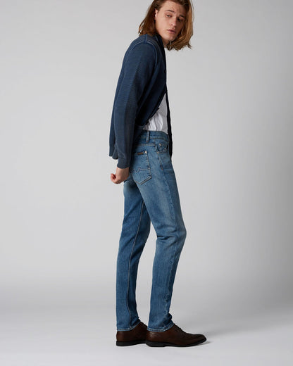 Light Blue Kayden Hanwell Light Blue With Embro Detail 7 For All Mankind