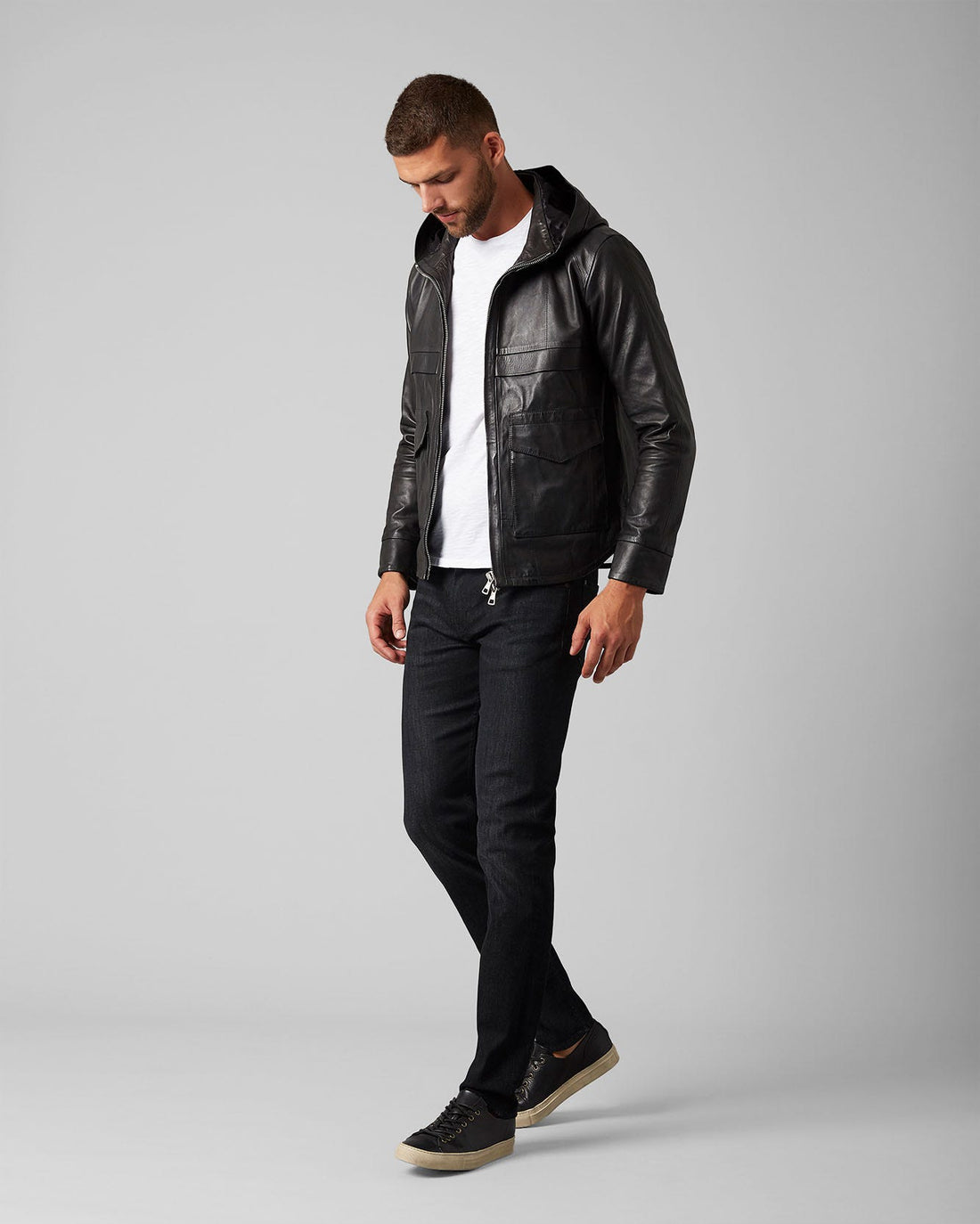 Black KAYDEN Luxe Performance Washed Black 7 For All Mankind
