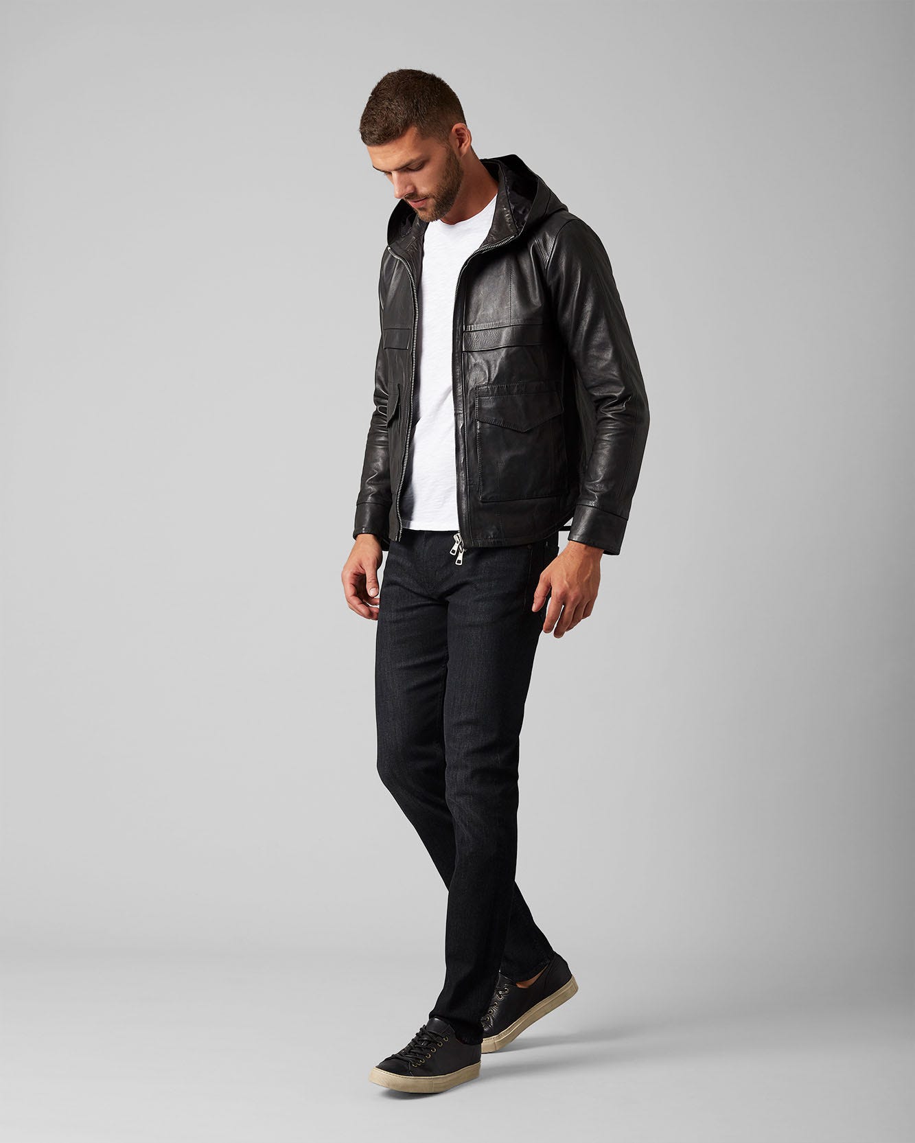 Black KAYDEN Luxe Performance Washed Black 7 For All Mankind