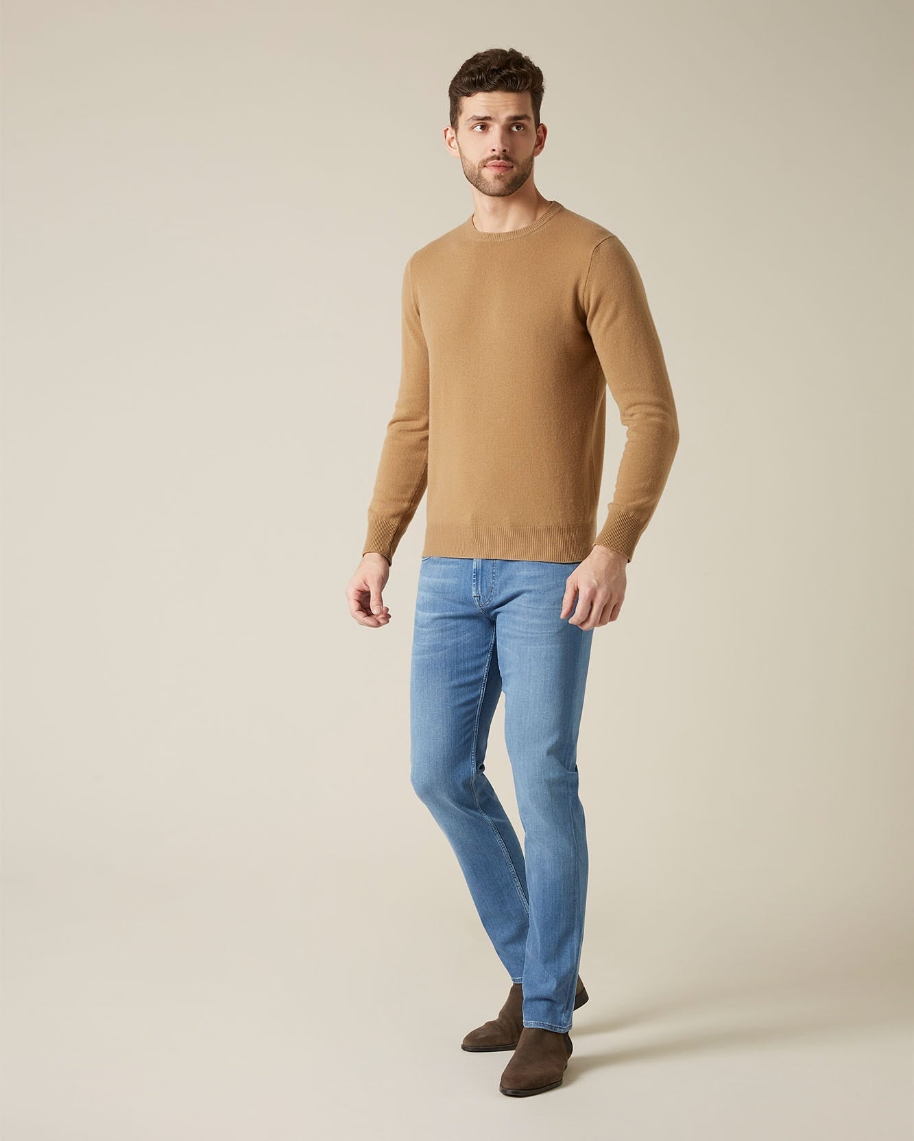 Light Blue SLIMMY TAPERED Luxe Performance Plus Light Blue 7 For All Mankind