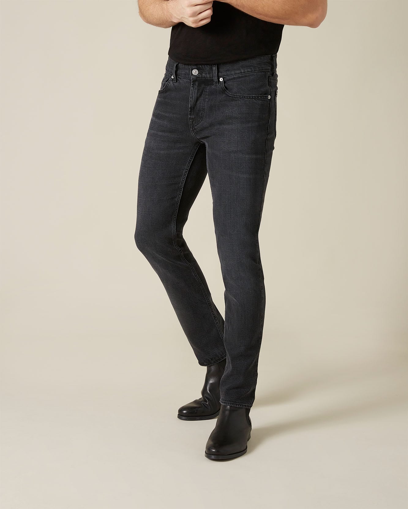 Black SLIMMY TAPERED Kind To The Planet - Nowadays 7 For All Mankind