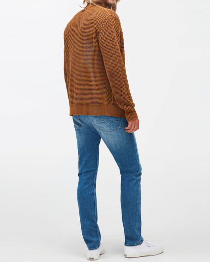 Light Blue Slimmy Tapered Stretch Tek Move Me 7 For All Mankind