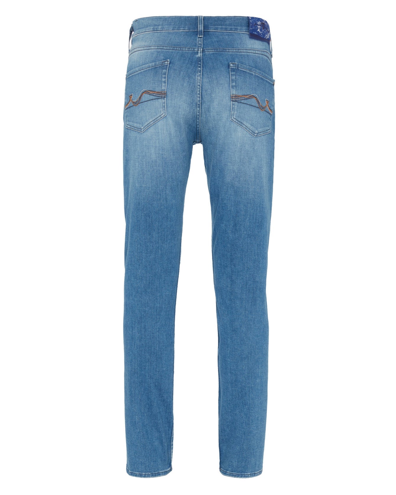 Light Blue Slimmy Tapered Special Edition Stretch Tek Move Me 7 For All Mankind