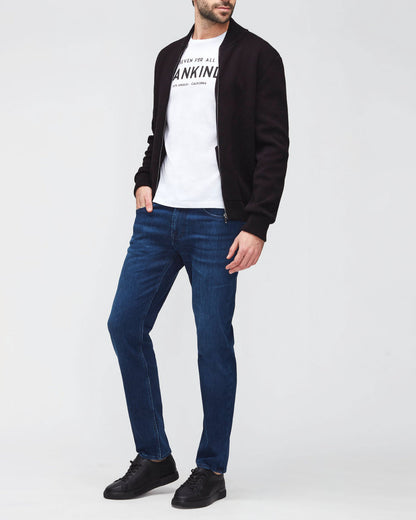 Dark Blue Slimmy Tapered Luxe Performance Eco Indigo Blue 7 For All Mankind