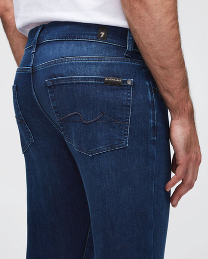 Dark Blue Slimmy Tapered Luxe Performance Eco Indigo Blue 7 For All Mankind