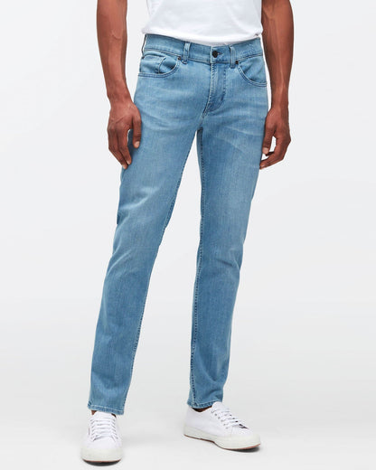 Light Blue Slimmy Tapered Luxe Performance Eco Light Blue 7 For All Mankind
