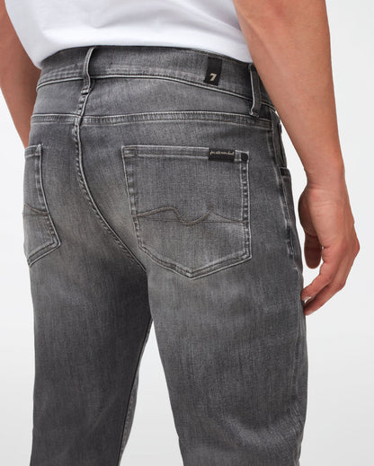 Dark Grey Slimmy Tapered Luxe Performance Eco Light Grey 7 For All Mankind