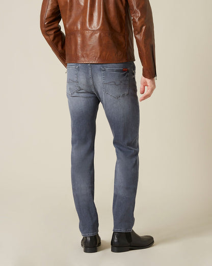 Light Grey SLIMMY TAPERED Stretch Tek Sailor Grey 7 For All Mankind