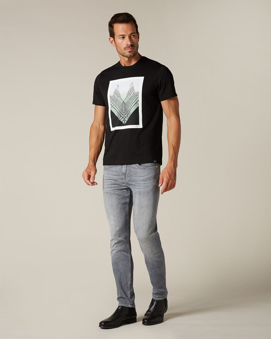 Light Grey SLIMMY TAPERED Special Edition Santafe Light Grey 7 For All Mankind