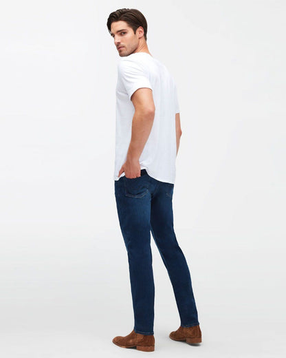 Middle Blue Slimmy Tapered Stretch Tek Eco Risie Up 7 For All Mankind