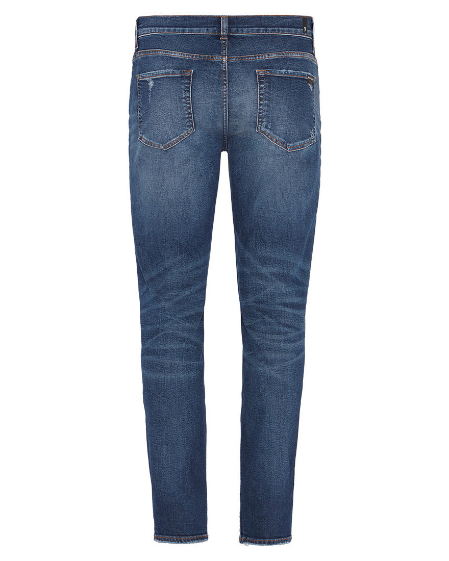Dark Blue Slimmy Tapered Stretch Tek Crossover 7 For All Mankind