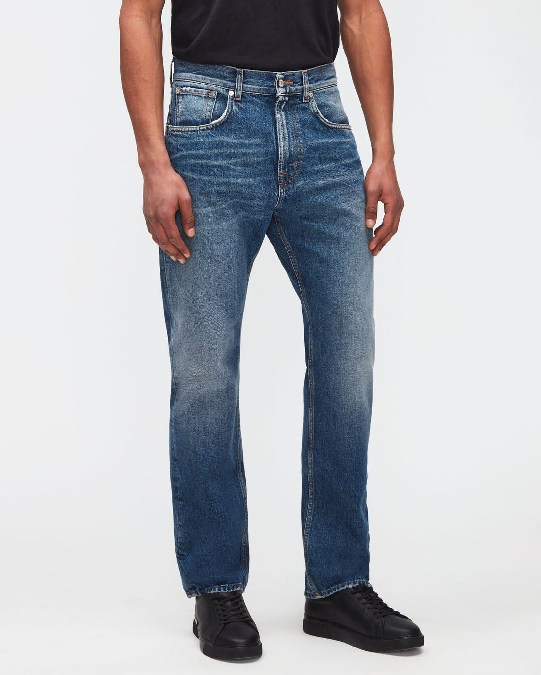 Middle Blue Cooper J Sealed 7 For All Mankind