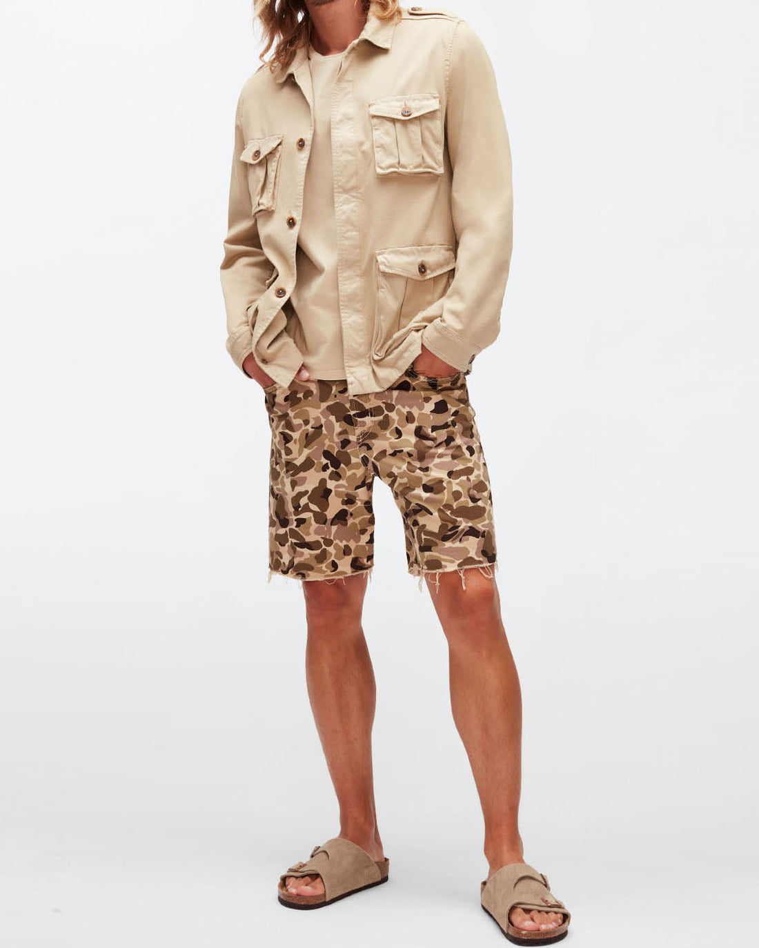 بيج كوبر J Short Desert Camouflage Multicolour