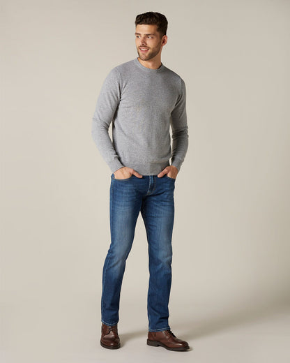 Middle Blue THE STRAIGHT NY Mid Used 7 For All Mankind