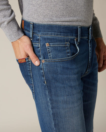 Middle Blue THE STRAIGHT NY Mid Used 7 For All Mankind