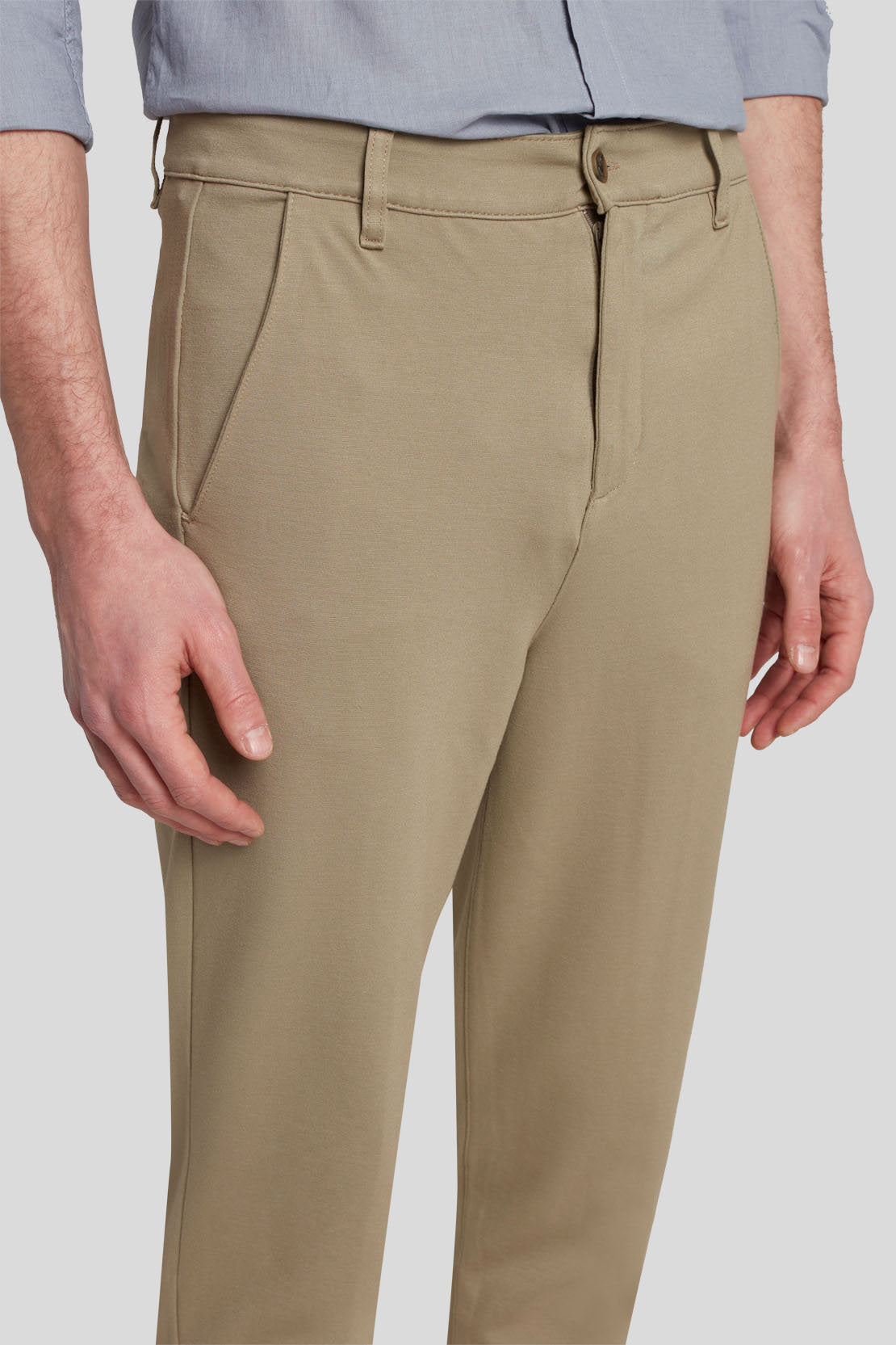 Travel Chino Double Knit Taupe_JSTCB960TA_TA_03