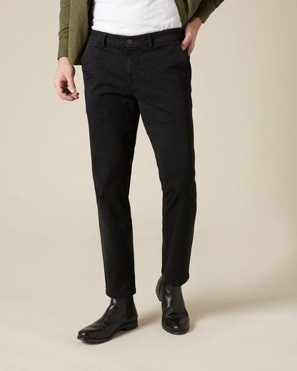 Black SLIMMY CHINO Luxe Performance Sateen Black 7 For All Mankind