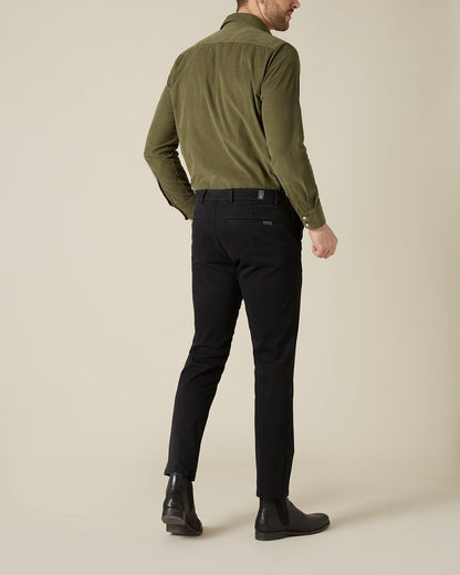 Black SLIMMY CHINO Luxe Performance Sateen Black 7 For All Mankind