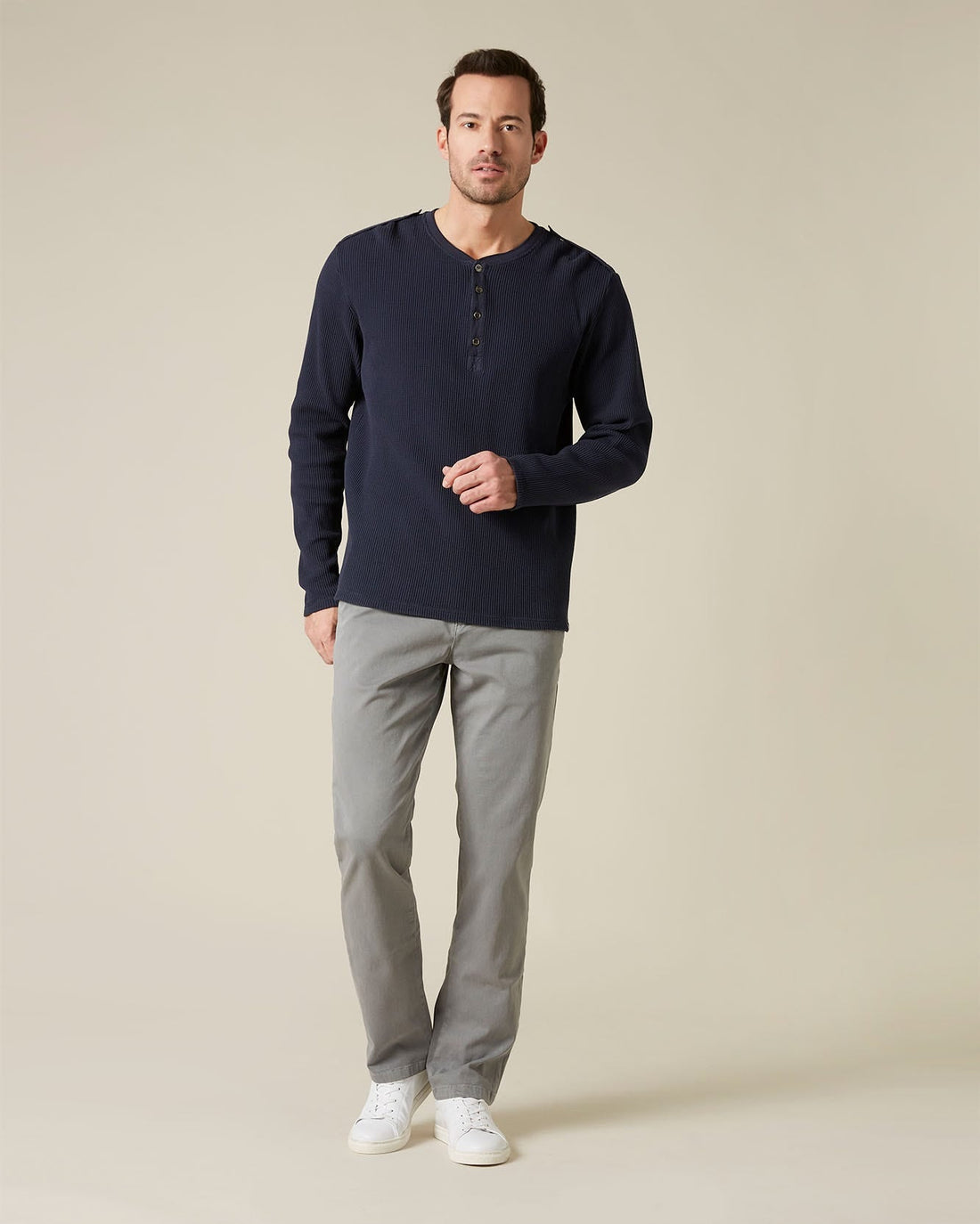 Dark Grey SLIMMY CHINO Luxe Performance Sateen Dark Grey 7 For All Mankind