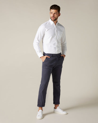 أزرق داكن SLIMMY CHINO Cotton Tencell Navy