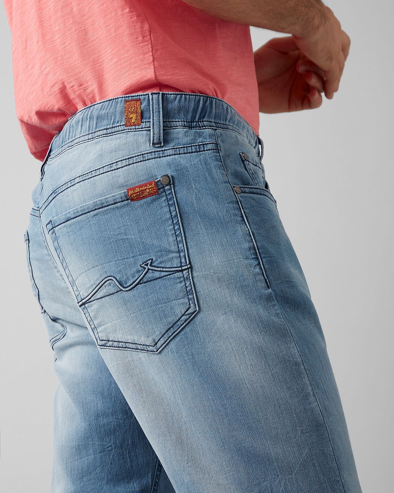 Light Blue Kayden J Luxe Jogger Light Blue 7 For All Mankind