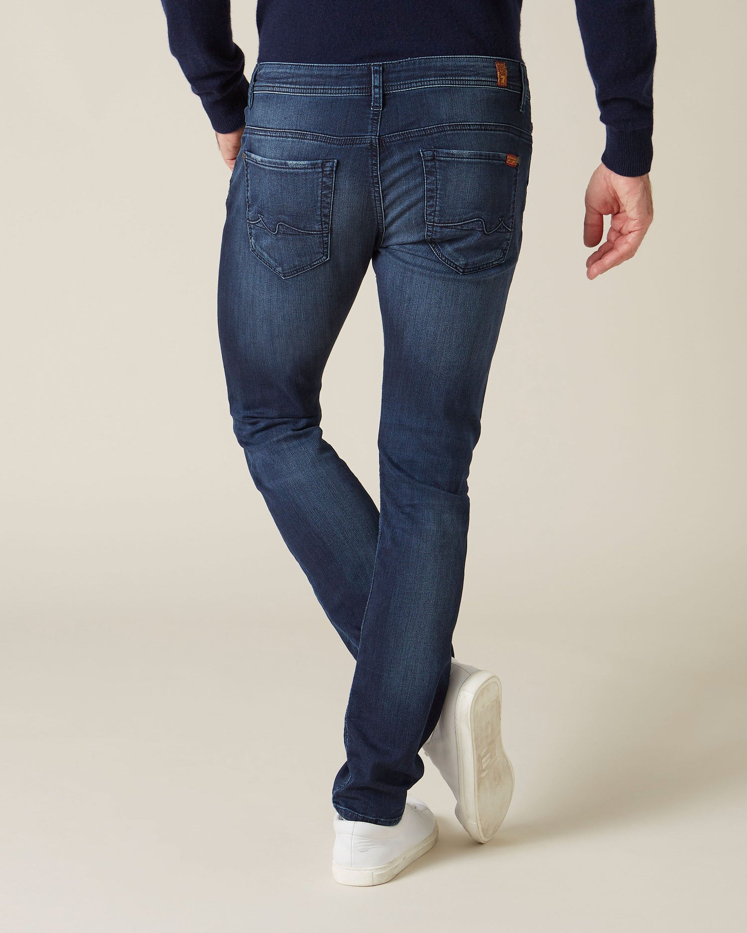 Middle Blue RONNIE J Luxe Jogger Eternal Dark Blue 7 For All Mankind