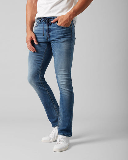 Light Blue Ronnie J Luxe Joger Mid Blue 7 For All Mankind