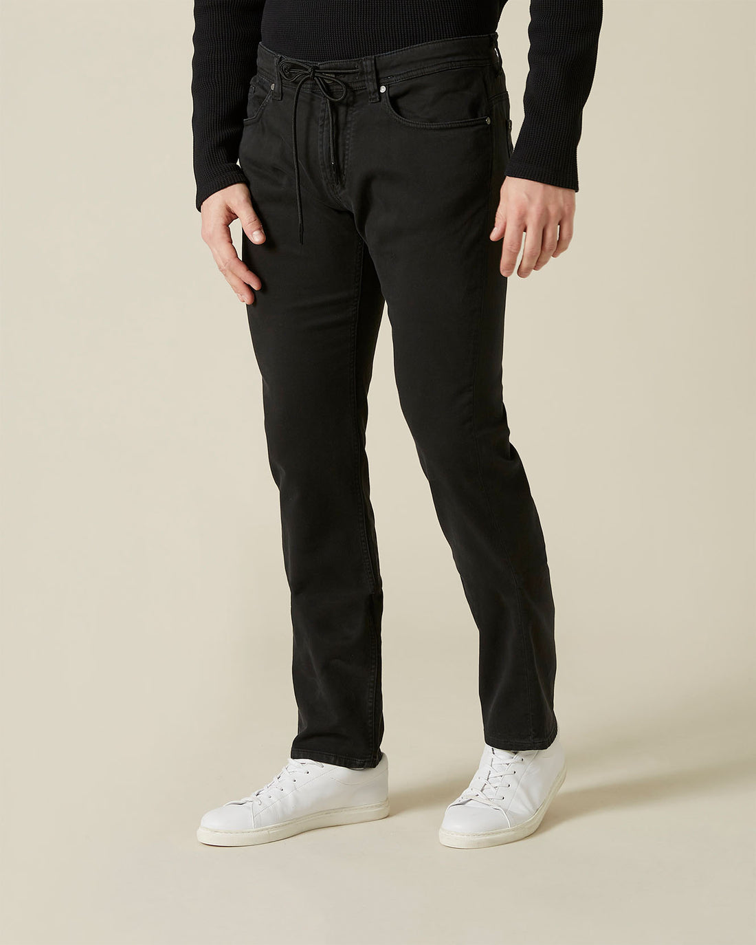 أسود Ronnie J Luxe Jogger Colors Black